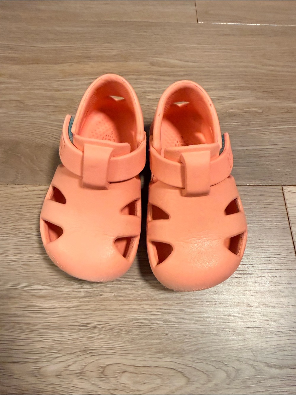 Ten Little Pink Lemonade Splash Sandal Size 6 Good Used Condition